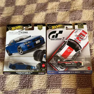 Nissan Skyline GT-R BNR34 미니카 세트