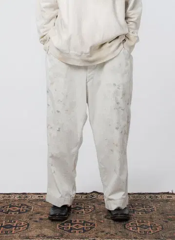 BOWWOW STAINED WORK TROUSERS