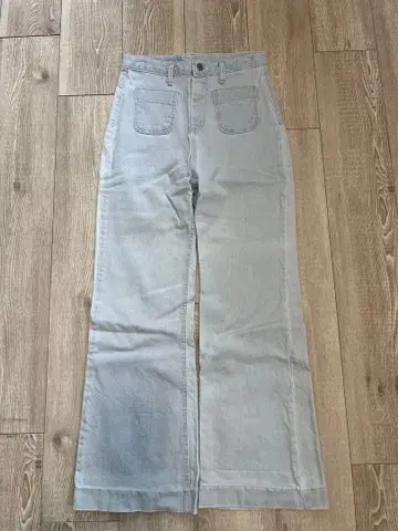 블루 파랑 데님 M 사이즈 라이트 블루