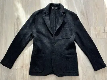 바니스뉴욕 남성용 울 자켓 다크 그레이 사이즈 48