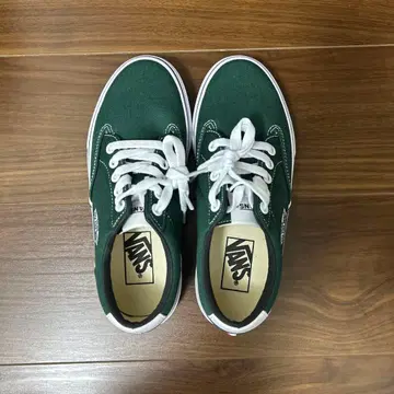 VANS 다크 그린 스니커즈