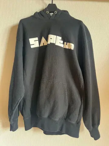 SAPEur 사풀 할로윈 후드티 XL 블랙