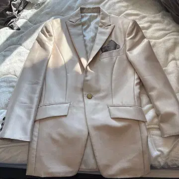 턱시도 샴페인 골드 자켓 베스트 슬랙스 세트