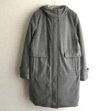 MACKINTOSH PHILOSOPHY 울 후디드 다운 코트