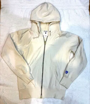 오어시발 풀 집업 후드티 사이즈 0 크림