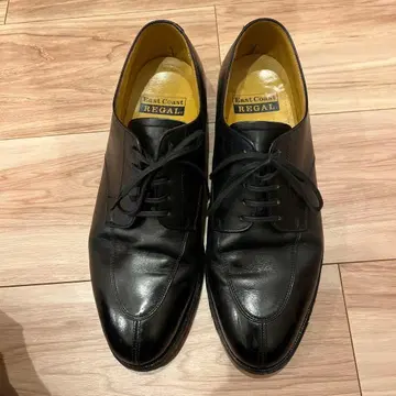 REGAL East Coast 블랙 레이스업 슈즈