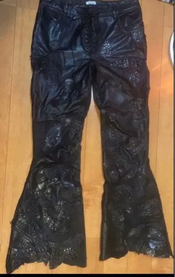 hyde 착용계 Silfleds 가죽 팬츠 if 라르크