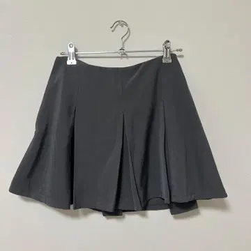 그레이 플리츠 스커트 M 사이즈