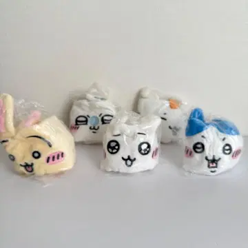 치이카와 (먼작귀) 가챠 스크런치 컴플리트 세트 5종류