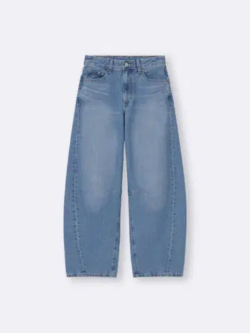 GU 와이드 레그 데님 2세트