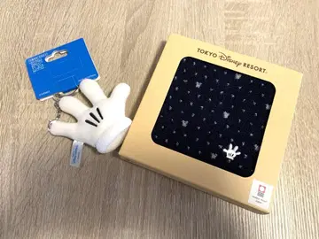 도쿄 디즈니 리조트 이마바리 손수건 키링 세트