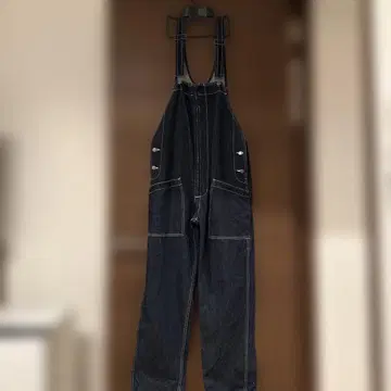 다크 데님 오버롤