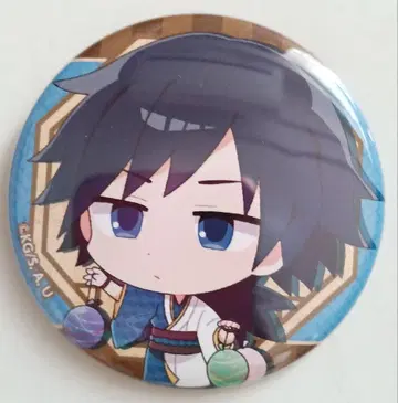 귀멸의 칼날 세가 콜라보 카페 캔뱃지 토미오카 기유