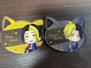 매쉬루 난자타운 아크릴 코스터 핀 레인