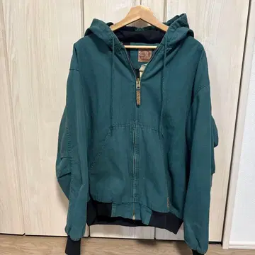 BERNE 블루종 워크 자켓 덕 자켓 그린 남성용 XL