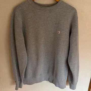 Champion 그레이 크루넥 트레이닝복