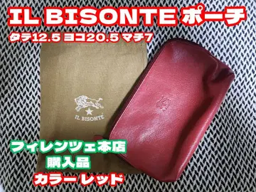[ 미사용 ] IL BISONTE 일비종떼 파우치