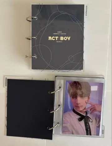 TXT ACT:BOY 바인더 휴닝카이 미니 사진 2개 세트