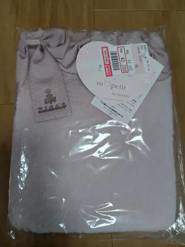 [시마무라] 아오키 미사코 니나스 리본 퍼 숄더백 중간 복숭아