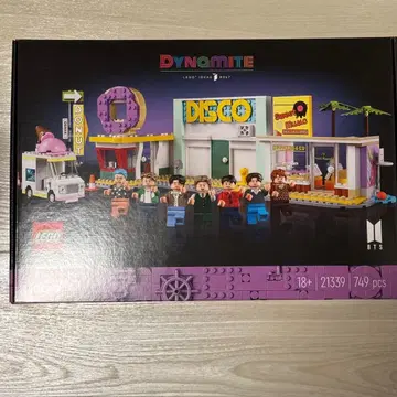 미개봉 새상품 BTS 레고 블록 DYNAMITE 749피스