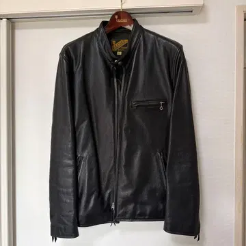 Y2 LEATHER 블랙 가죽 자켓