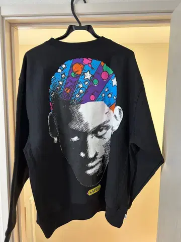 사풀 SAPEur 70s POP HEAD 크루넥 XL 블랙