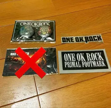 ONE OK ROCK 미개봉 새상품 PRIMAL FOOTMARK