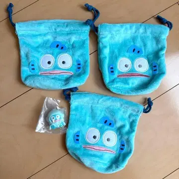 산리오 하피단부이 복슬복슬 페이스 복조리 한교동 이불 뒤집어쓰기2