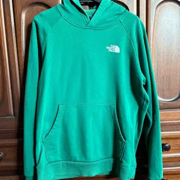 THE NORTH FACE 그린 후드티 L/G