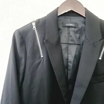 CIVARIZE 테일러드 자켓 지퍼 지퍼 비주얼계 V계