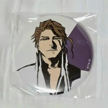 BLEACH 요코하마 랜드마크 타워 원작 그림 캔뱃지 아이젠 소스케