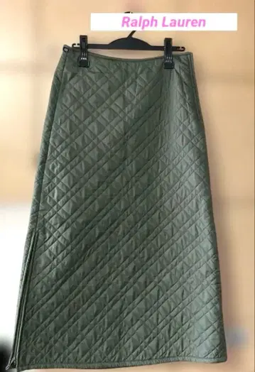 랄프 로렌 기모 롱 스커트