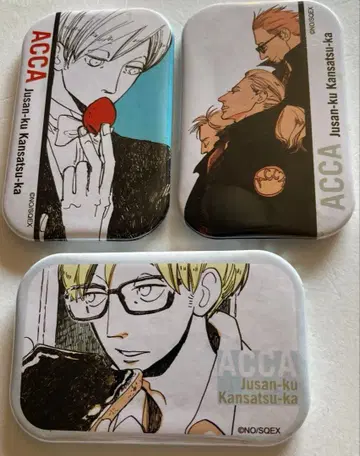 ACCA 13구 감찰과 캔뱃지 진 스페이드 파스티스 파인