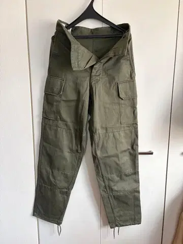 프랑스군 M68 Ets BAIZET 카고 팬츠 구제 의류 밀리터리