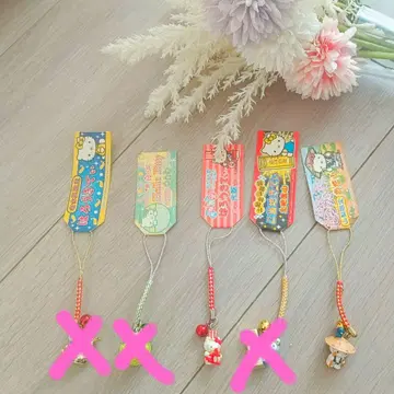 지역 한정 키티 헬로키티 아크릴 키링 2개 세트