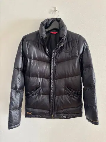 Puma 블랙 다운 자켓 M