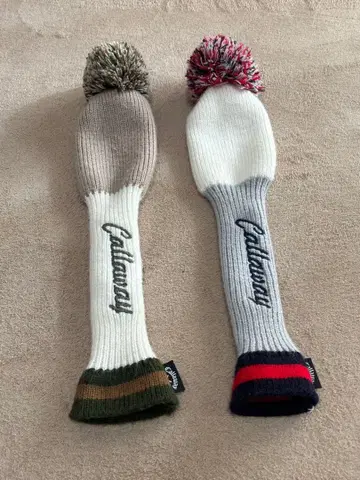 Callaway 니트 유틸리티 골프헤드커버 2세트