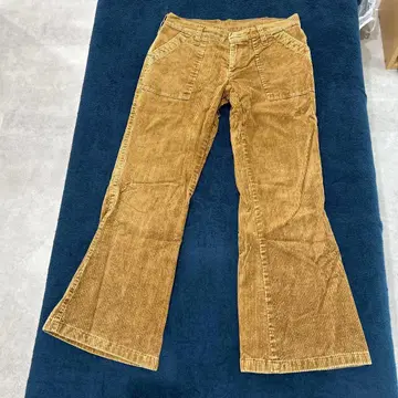 빈티지 UFO AN-EV 코듀로이 플레어 팬츠 베이지