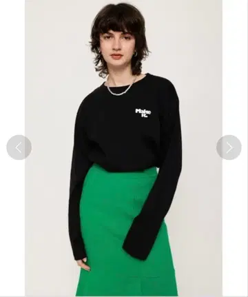 SLY 긴팔 T셔츠 블랙