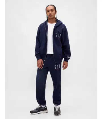 완판템 GAP 30th 기념일 헤비웨이트 지퍼 후드티