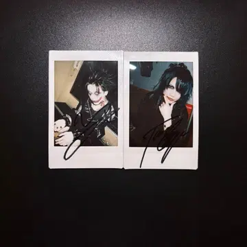 DRUGS 드래그스 밴드 요시아츠 타이조 폴라로이드 2장 세트