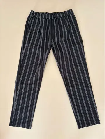 Azul 스트라이프 패턴 이지 팬츠