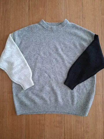 프릭스스토어 소매 클레이지 오버 니트 풀오버 여성용 니트 긴팔