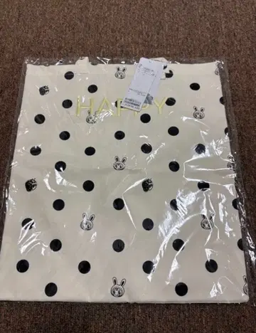 나루미야 해피 파크 메조 피아노 도트 토트백