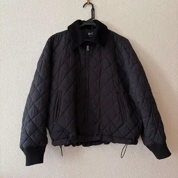 UNIQLO 블랙 퍼프 테크 블루종 S