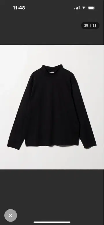 그린 라벨 릴랙싱 긴팔 모크넥 티셔츠 택 포함