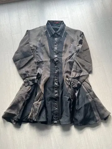 hazalma L 사이즈 셔츠 원피스