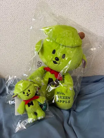 메멜 미세스 그린애플 봉제 인형 키링