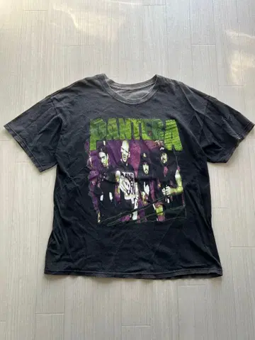 90s Pantera 판테라 T셔츠 블랙