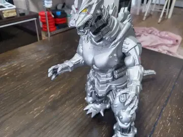 메카고질라 피규어 실버 약 30cm